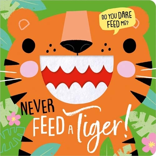Паперова книга «NEVER FEED A TIGER!», автор Розі Грінінг - фото №1