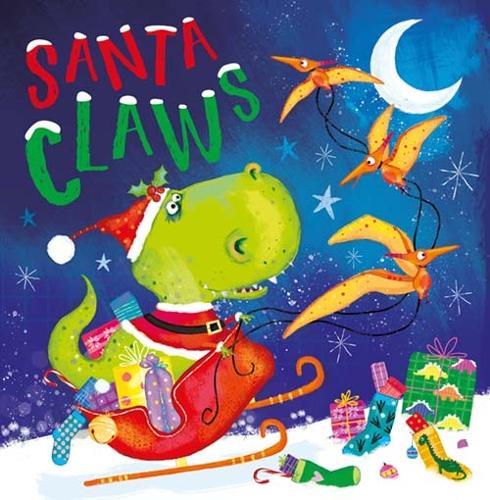 Паперова книга «Santa Claws», автор Розі Грінінг - фото №1