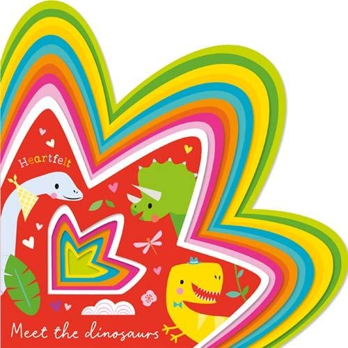 Паперова книга «Meet the Dinosaurs», авторів Make Believe Ideas, Сара Кріз - фото №1