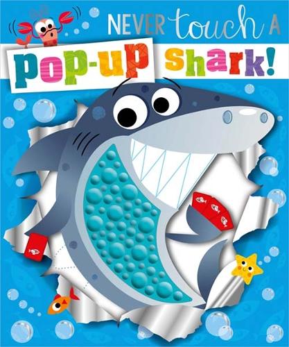 Паперова книга «Never Touch a Pop-up Shark!», автор Холлі Ленслі - фото №1