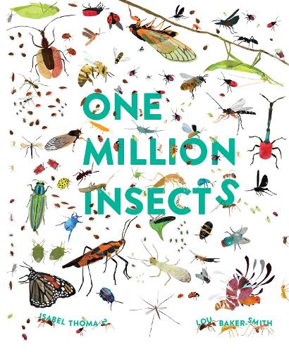 Паперова книга «One Million Insects», автор Ізабель Томас - фото №1