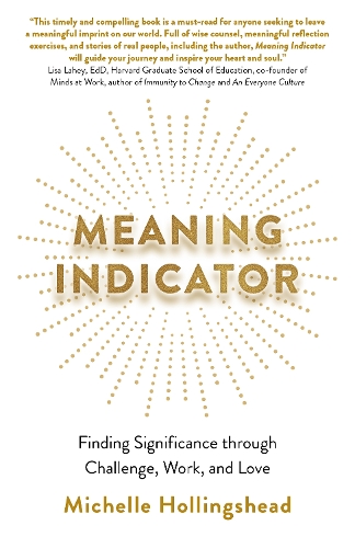 Бумажная книга «Meaning Indicator: Finding Significance through Challenge, Work, and Love», автор Мишель Холлингсхед - фото №1