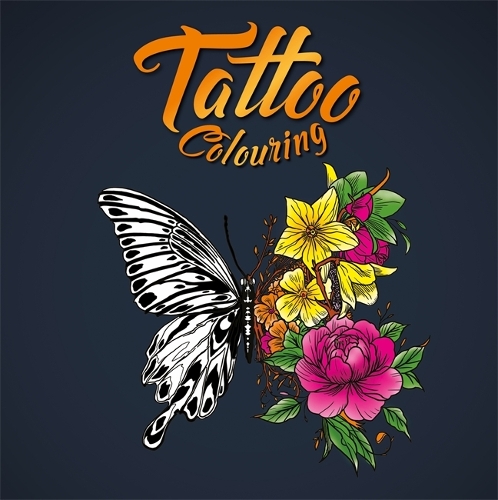 Бумажная книга «Tattoo Colouring», автор Igloo Books - фото №1