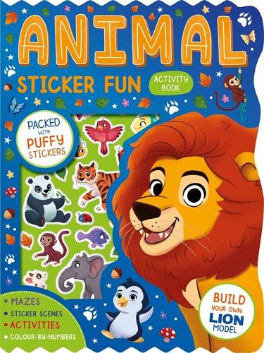 Бумажная книга «Animal Sticker Fun», автор Igloo Books - фото №1