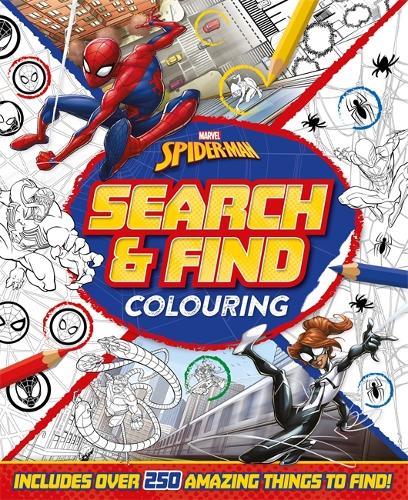 Паперова книга «Marvel Spider-Man: Search & Find Colouring», автор Marvel Entertainment International Ltd - фото №1