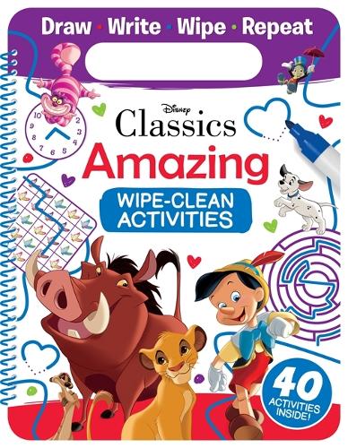 [object Object] «Disney Classics: Amazing Wipe-Clean Activities», автор Уолт Дисней - фото №1
