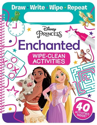 [object Object] «Disney Princess: Enchanted Wipe-Clean Activities», автор Уолт Дисней - фото №1