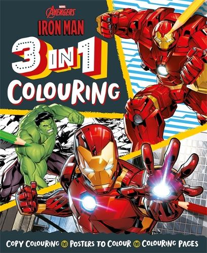 [object Object] «Marvel Avengers Iron Man: 3 in 1 Colouring», автор Marvel Entertainment International Ltd - фото №1