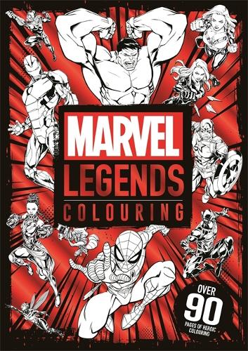 Паперова книга «Marvel Legends Colouring», автор Marvel Entertainment International Ltd - фото №1