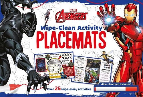 Бумажная книга «Marvel Avengers: Wipe-clean Activity Placemats», автор Marvel Entertainment International Ltd - фото №1