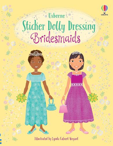 Бумажная книга «Sticker Dolly Dressing Bridesmaids», автор Люси Боумэн - фото №1