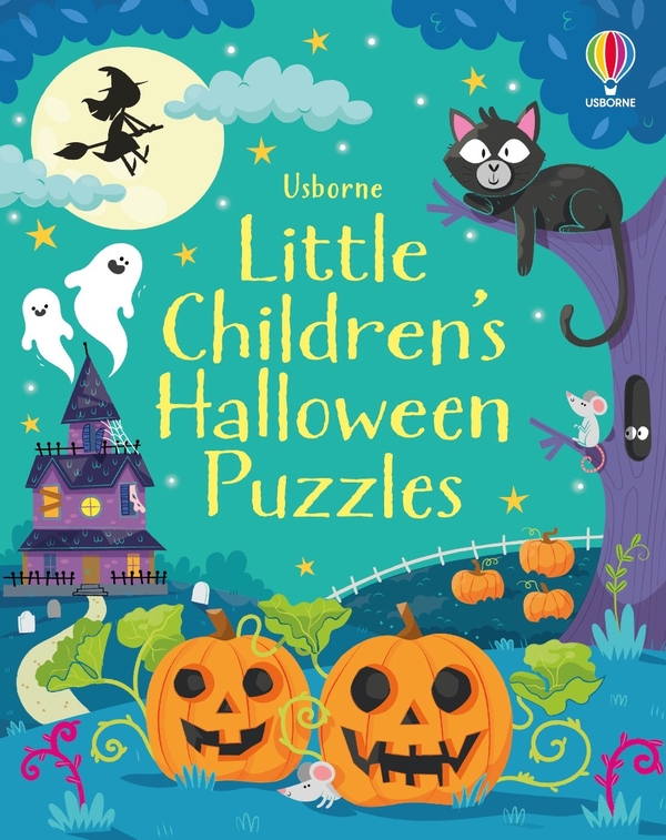 Бумажная книга «Little Children's Halloween Puzzles», автор Кирстин Робсон - фото №1