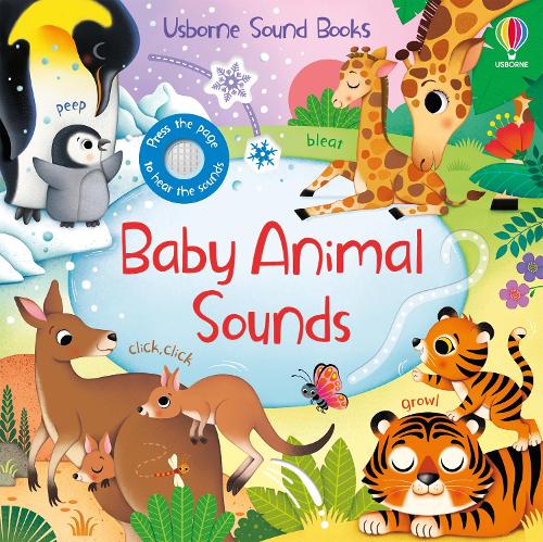 Бумажная книга «Baby Animal Sounds», автор Сэм Тэплин - фото №1