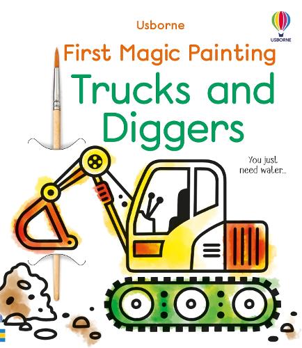 [object Object] «First Magic Painting Trucks and Diggers», автор Эбигейл Уитли - фото №1