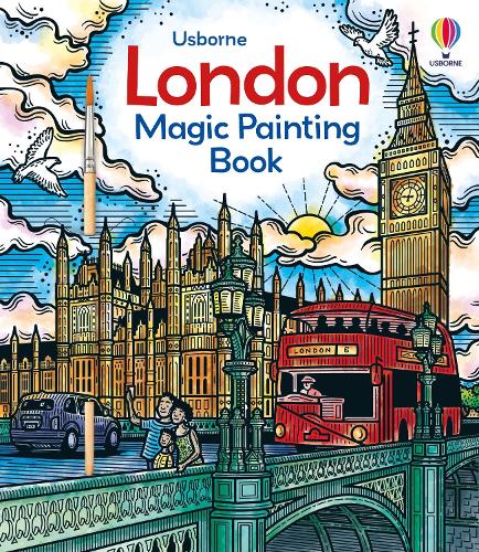 Паперова книга «London Magic Painting Book», автор Сем Баер - фото №1