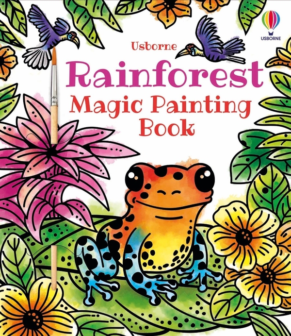 Бумажная книга «Rainforest Magic Painting Book», автор Сэм Бер - фото №1