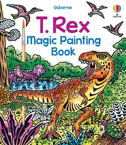 Паперова книга «T. Rex Magic Painting Book», автор Сем Баер - фото №1