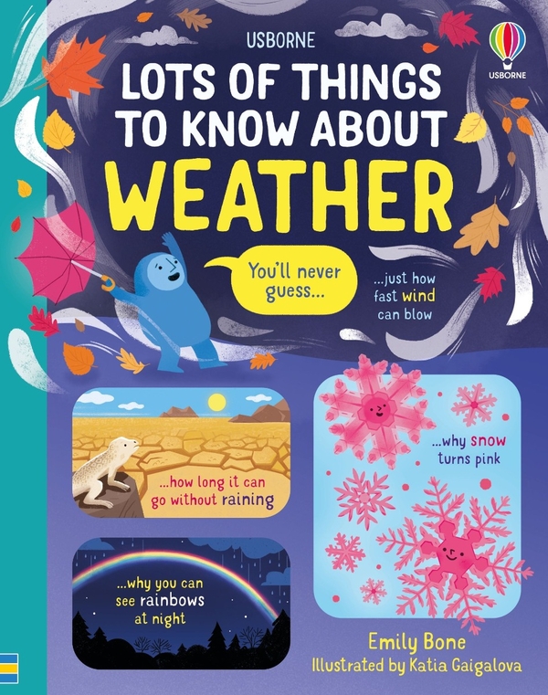 Бумажная книга «Lots of Things to Know About Weather», автор Эмили Боун - фото №1