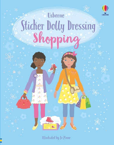 Бумажная книга «Sticker Dolly Dressing Shopping», автор Фиона Уотт - фото №1