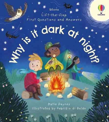 Паперова книга «First Questions & Answers: Why is it dark at night?», автор Кеті Дейнс - фото №1