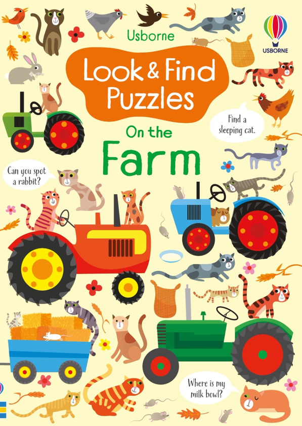 [object Object] «Look and Find Puzzles On the Farm», автор Кирстин Робсон - фото №1