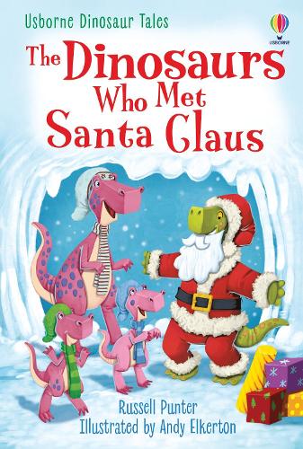 Паперова книга «The Dinosaurs who Met Santa Claus», автор Рассел Пантер - фото №1
