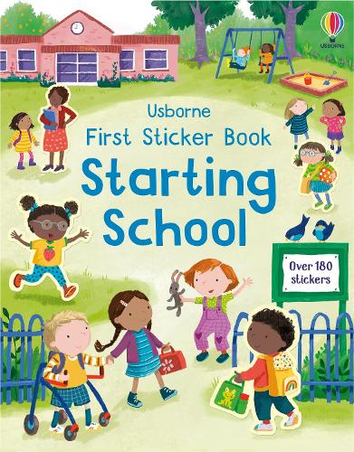 Бумажная книга «First Sticker Book Starting School: A First Day of School Book for Children», автор Холли Бэти - фото №1