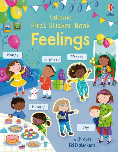 Бумажная книга «First Sticker Book Feelings», автор Холли Бэти - фото №1