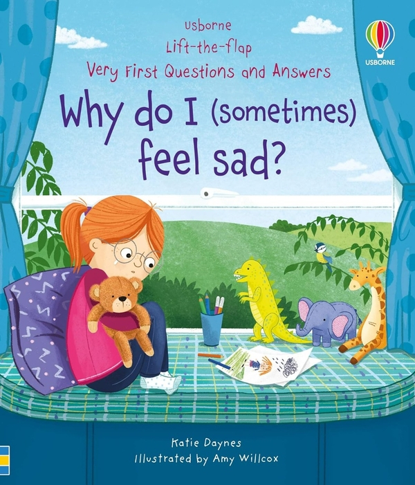 Паперова книга «Very First Questions & Answers: Why do I (sometimes) feel sad?», автор Кеті Дейнс - фото №1