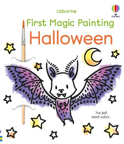 Бумажная книга «First Magic Painting Halloween: A Halloween Book for Children», автор Эбигейл Уитли - фото №1