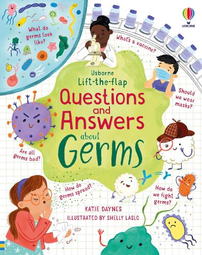 Бумажная книга «Lift-the-flap Questions and Answers about Germs», автор Кэйти Дэйнс - фото №1