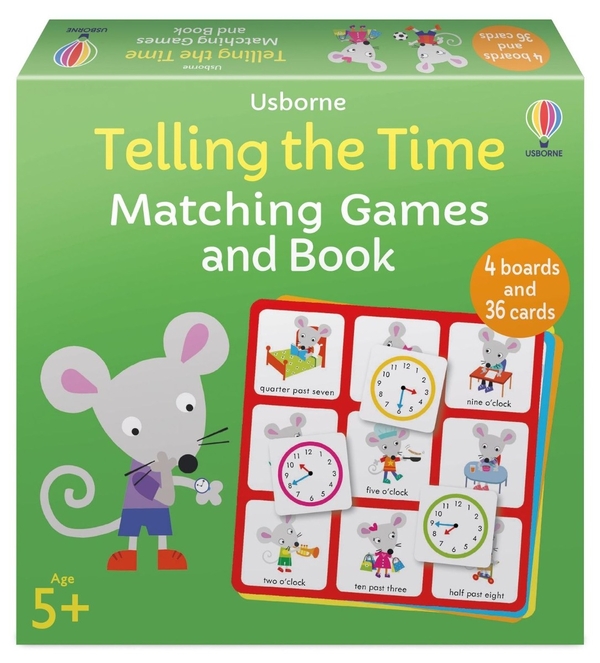 [object Object] «Telling the Time Matching Games and Book», автор Кейт Нолан - фото №1