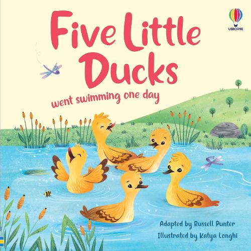 Бумажная книга «Five Little Ducks went swimming one day», автор Рассел Пантер - фото №1