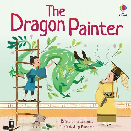 Паперова книга «The Dragon Painter», автор Леслі Сімс - фото №1