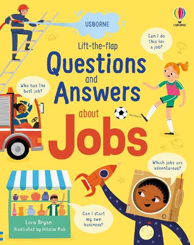[object Object] «Lift-the-flap Questions and Answers about Jobs», автор Лара Браян - фото №1