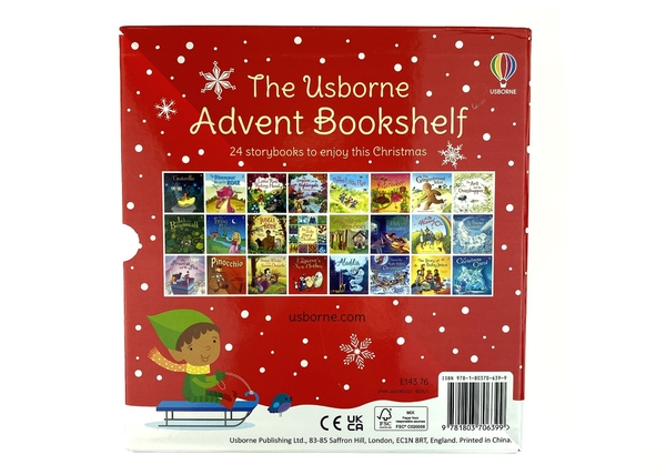 Паперова книга «The Usborne Advent Bookshelf» - фото №1