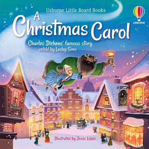 Паперова книга «Little Board Books: A Christmas Carol», автор Леслі Сімс - фото №1