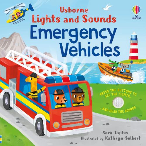 Бумажная книга «Lights and Sounds Emergency Vehicles», автор Сэм Тэплин - фото №1