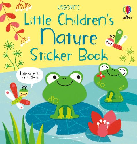 Бумажная книга «Little Children's Nature Sticker Book» - фото №1