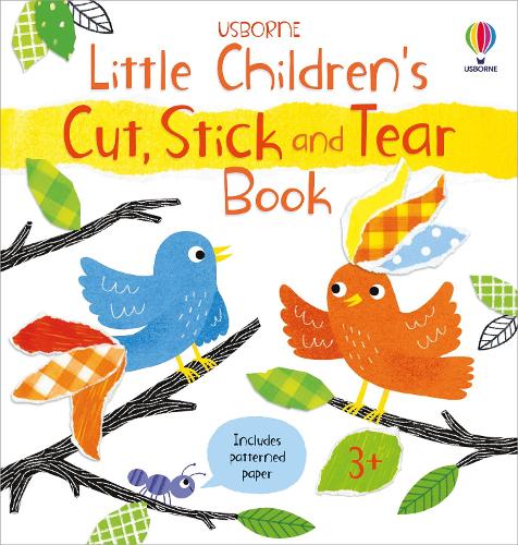 Бумажная книга «Little Children's Cut, Stick and Tear Book» - фото №1