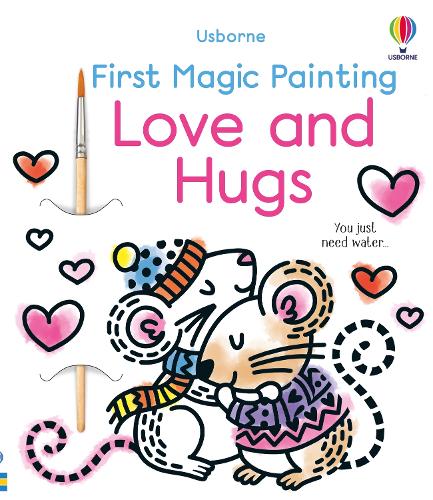 Бумажная книга «First Magic Painting Love and Hugs», автор Эбигейл Уитли - фото №1