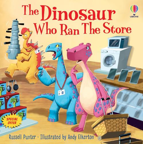 Бумажная книга «The Dinosaur Who Ran The Store», автор Рассел Пантер - фото №1