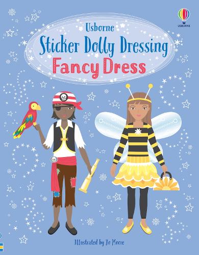 Бумажная книга «Sticker Dolly Dressing Fancy Dress», автор Эмили Боун - фото №1