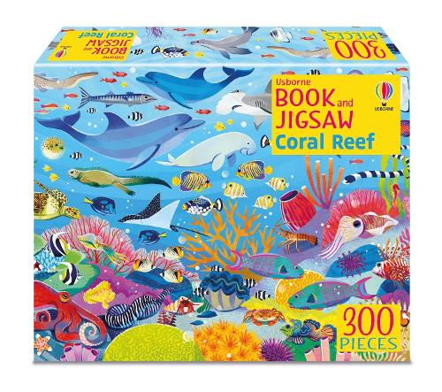[object Object] «Usborne Book and Jigsaw Coral Reef», автор Сем Сміт - фото №1
