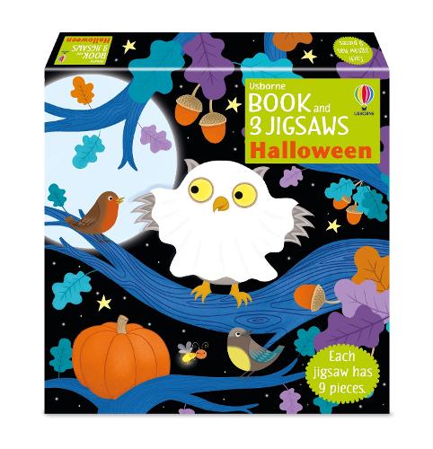 [object Object] «Usborne Book and 3 Jigsaws: Halloween», автор Сэм Тэплин - фото №1
