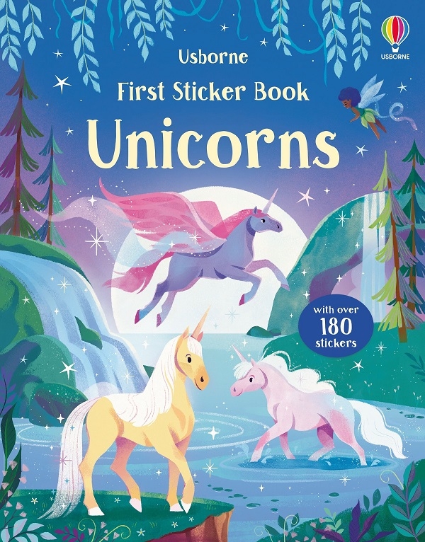 Бумажная книга «First Sticker Book Unicorns», автор Элис Бичем - фото №1