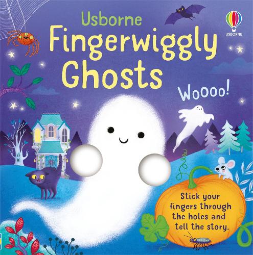 Паперова книга «Fingerwiggly Ghosts», автор Фелісіті Брукс - фото №1