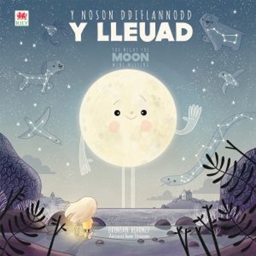 Паперова книга «Noson Ddiflannodd y Lleuad, Y / Night the Moon Went Missing, The» - фото №1