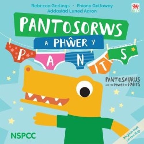 Паперова книга «Pantosorws a Phŵer y Pants», автор Ребекка Герлінгс - фото №1