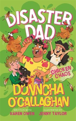 Паперова книга «Disaster Dad: Chicken Chaos», автор Карен Овен - фото №1